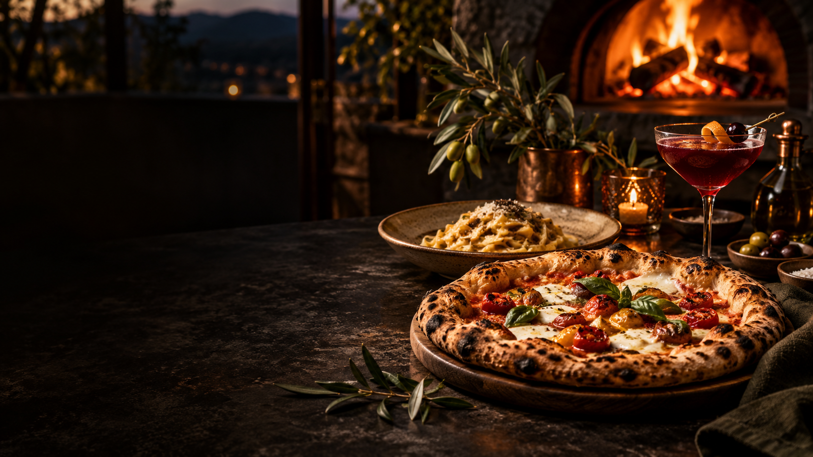 Wood-fired pizza, handmade pasta and a cocktail at Element Kitchen